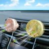 Mini Ventilateur USB pour Voiture avec Lumière LED – Refroidisseur d’Air Compact 5V