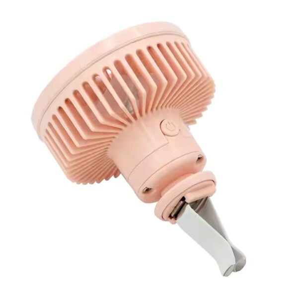Mini Ventilateur USB pour Voiture avec Lumière LED – Refroidisseur d’Air Compact 5V